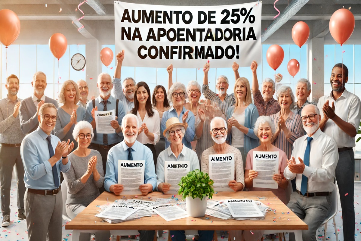 URGENTE: Aumento de 25% na Aposentadoria Confirmado! Aumento de 25% na Aposentadoria Confirmado